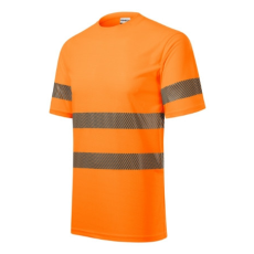 Rimeck Póló unisex HV Dry 1V8 fluoreszkáló narancssárga S méret