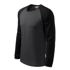 Rimeck Street LS póló unisex ébenszürke XL munkaruha