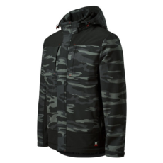 Rimeck Téli softshell kabát férfi Vertex Camo W56 camouflage dark gray S méret