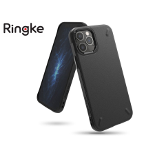 Ringke Apple iPhone 12/12 Pro ütésálló hátlap - Ringke Onyx - black tok és táska