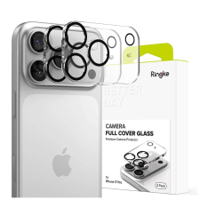 Ringke Camera Full Cover tok 2-PACK iPhone 17 Pro készülékhez fekete tok és táska