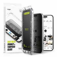 Ringke - Easy Slide Tempered Glass (2 csomag) - iPhone 16 Pro Max - Adatvédelem tok és táska