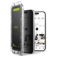 Ringke iPhone 16 Pro Max Easy Slide Premium Privacy képernyővédő fólia (2db) mobiltelefon kellék