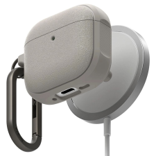 Ringke Onyx MagSafe-kompatibilis tok AirPods 4 - szürke fülhallgató, fejhallgató tok