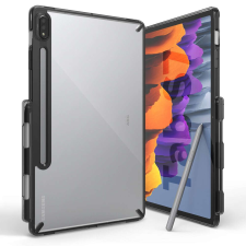 Ringke Samsung Galaxy Tab S7 (T870/T875) Ringke Fusion ütésálló hybrid tablet tok, Átlátszó/Szürke tablet tok