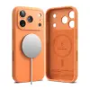 Ringke Silicone Magnetic - iPhone 17 Pro Max telefon tok, narancssárga