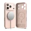 Ringke Silicone Magnetic - iPhone 17 Pro Max telefon tok, rózsaszín