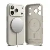 Ringke Silicone Magnetic - iPhone 17 Pro telefon tok, szürke