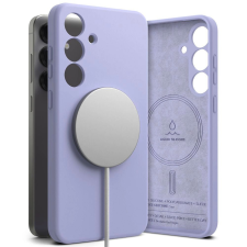 Ringke Silicone MagSafe-kompatibilis tok Samsung Galaxy S25 Plus - lila tok és táska