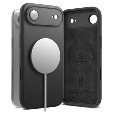 Ringke szilikon mágneses MagSafe iPhone Air készülékhez tok fekete tok és táska