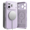 Ringke szilikon mágneses MagSafe tok iPhone 17 Pro készülékhez világos lila