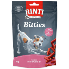 RINTI EXTRA MINI-BITS SARGAREPA + SPENOT 100G (394-91332) jutalomfalat kutyáknak