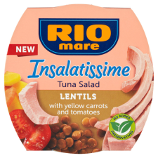 Rio Mare Insalatissime tonhalsaláta 160 g lencsével konzerv