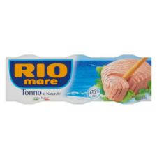  Rio Mare Tonhal sós lében 3*80g/156g konzerv