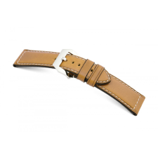 RIOS1931 RIOS Firenze Panerai bőr óraszíj, homokbarna, 22/22 mm óraszíj