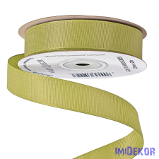  Ripsz szalag 20mm x 20m - Mohazöld dekorációs kellék