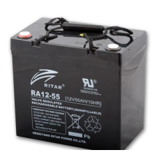 Ritar RA12-55-F11 12V 55Ah zárt ólomakkumulátor szünetmentes áramforrás