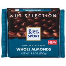  Ritter Sport Selection ét egész mandula 100g csokoládé és édesség
