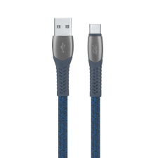 RivaCase Egmont PS6102 BL12 USB Type C-USB, 1.2 m kék kábel kábel és adapter