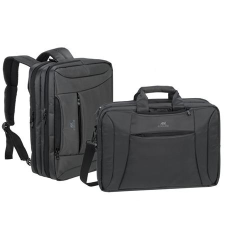 RivaCase Notebook hátizsák/válltáska, átalakítható, 16", RIVACASE "Central 8290", fekete tablet kellék