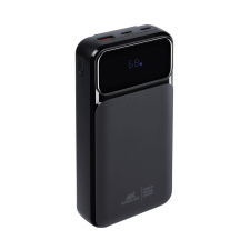 RivaCase Rivapower VA2221 20000mAh Powerbank beépített kábelekkel fekete (4260709014708) (4260709014708) power bank