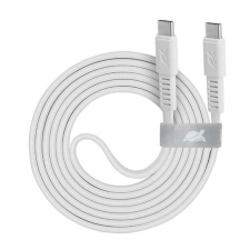 RivaCase Usb kábel, usb-c - usb-c, 1,2 m, rivacase &quot;ps6005&quot;, fehér 4260403579480 kábel és adapter