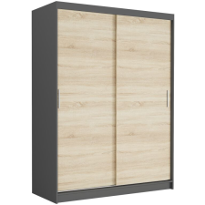  RIVANO III. Gardróbszekrény 150x200x60 - antracit, sonoma bútor