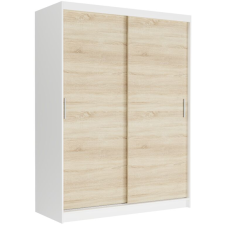 RIVANO III. Gardróbszekrény 150x200x60 - fehér, sonoma bútor
