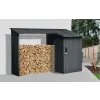  Riwall RMWS 3x9 Anthracite Tűzifatároló fészerrel 2,7 x 1,6 m