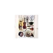  Rizspapír - Hangszerek dekorációs kellék