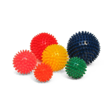 RMED Masszírozó labda 9cm piros tüskés gyógyászati segédeszköz