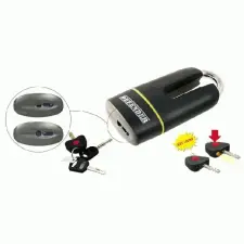 RMS DEFENDER SUPER DISC LOCK tárcsazár RMS Műhely felszerelések, eszközök Lakatok, zárak, lopásgátlók egyéb motorkerékpár alkatrész