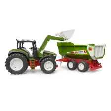  ROADMAX Homlokrakodós traktor + billenõ pótkocsi autópálya és játékautó