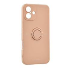 ROAR AMBER szilikon telefonvédő (tartógyűrű, mágneses, kameravédő) RÓZSASZÍN (GP-160007) tok és táska