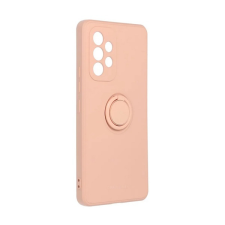 ROAR amber szilikon telefonvédő (telefontartó gyűrű, beépített fémlemez, kamera védelem) rózsaszín tok és táska