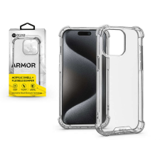 ROAR Apple iPhone 15 Pro Max szilikon hátlap - Roar Armor Gel - átlátszó tok és táska