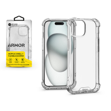 ROAR Apple iPhone 15 szilikon hátlap - Roar Armor Gel - átlátszó tok és táska