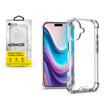 ROAR Armor Gel szilikon hátlap - Apple iPhone 16 Plus - átlátszó (KC311734) tok és táska