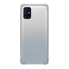 ROAR JELLY ARMOR műanyag telefonvédő ( Samsung Galaxy M31s (SM-M317F) szilikon keret, közepesen ütésálló) átlátszó tok és táska