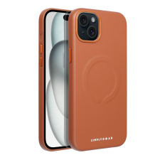 ROAR Leather Mag tok - iPhone 15 Plus barna tok és táska