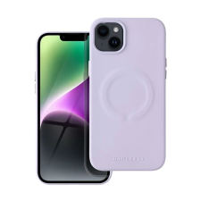 ROAR Leather Magsafe iPhone 14 Plus eco bőr tok lila tok és táska