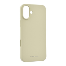 ROAR SPACE szilikon telefonvédő (matt, prémium) BÉZS Apple iPhone 16 Plus tok és táska
