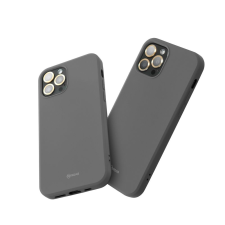 ROAR színes zselés tok - iPhone 15 Plus szürke tok és táska