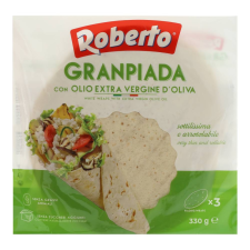  ROBERTO LEPÉNYKENYÉR OLÍVAOLAJ. 330G 60N pékárú