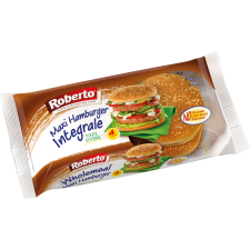 Roberto teljes kiőrlésű maxi hamburger 300 g pékárú