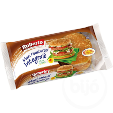 Roberto teljes kiőrlésű maxi hamburger 300 g pékárú