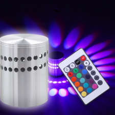 Robi Dekorációs LED fény – hálózatra köthető fali lámpa / 3W RGB hangulatvilágítás világítás