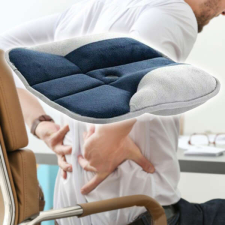 Robi ​Plüssborítású, tartásjavító ülőpárna hátfájdalmak ellen gyógyászati segédeszköz