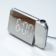 Robi Tükrös ébresztőóra – projektoros idővetítővel, hőmérséklet és dátum kijelzéssel (DS-859OL) ébresztőóra