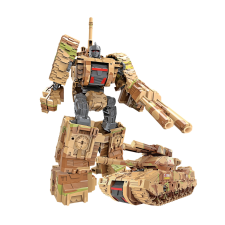 Robot zöld tank átalakítható játék játékfigura